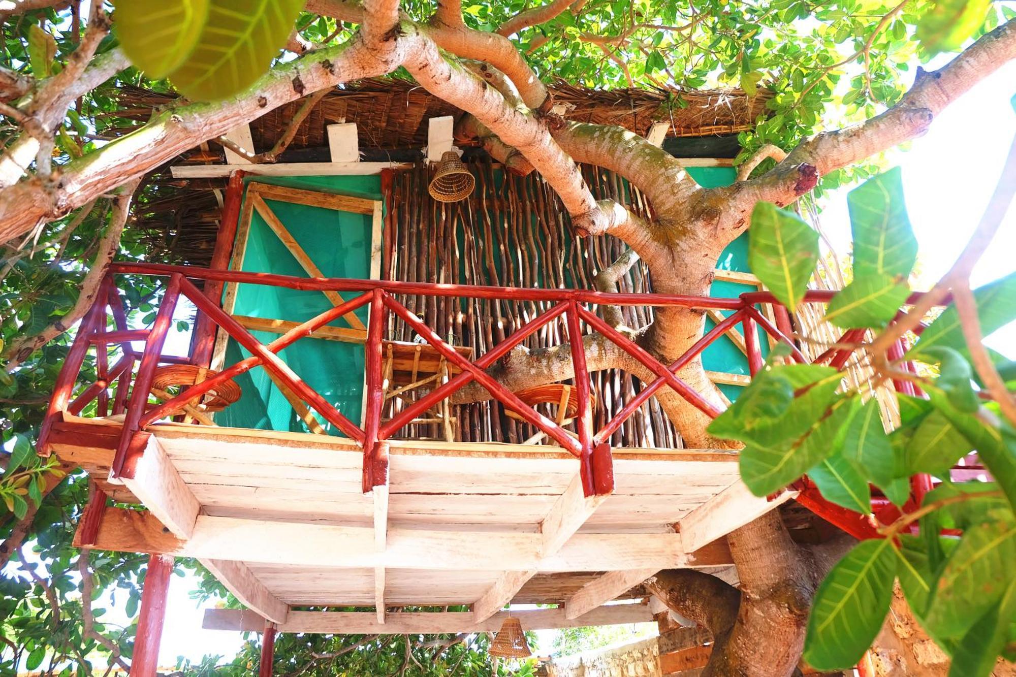 Diani Hostel Diani Beach Bagian luar foto